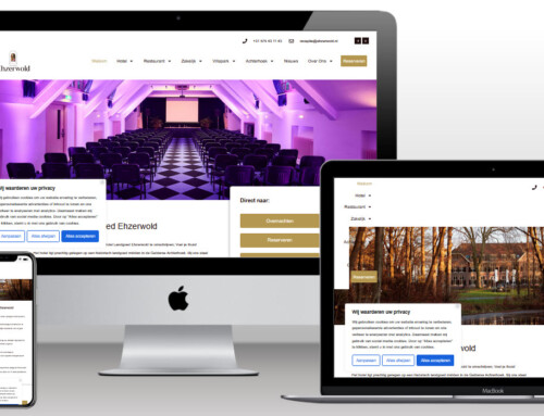 WordPress website Landgoed Ehzerwold Almen
